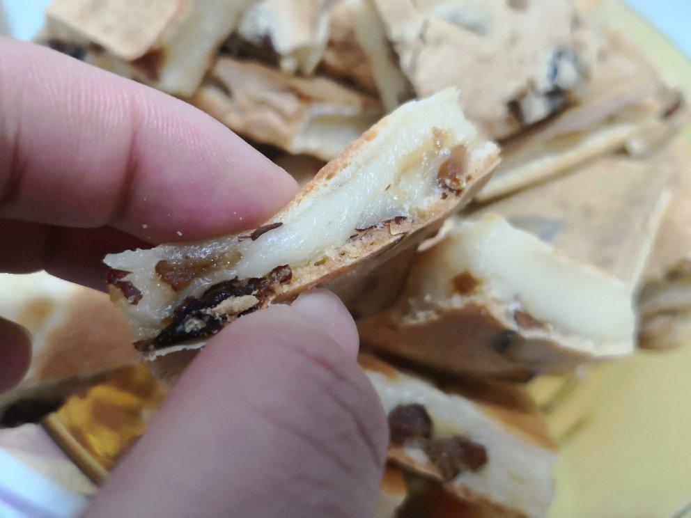 🔥无需揉面！酥到掉渣的蔓越莓烤年糕！