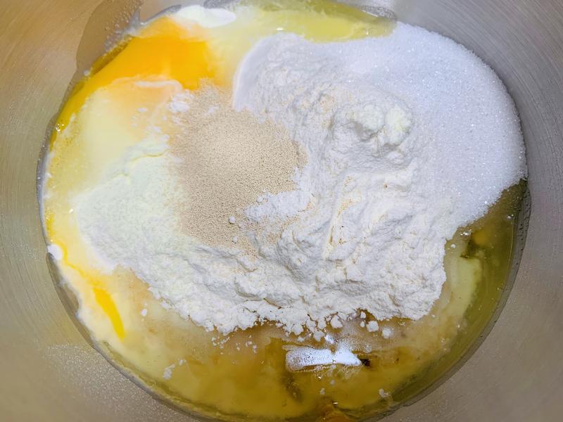 纯奶手撕吐司的做法 步骤1