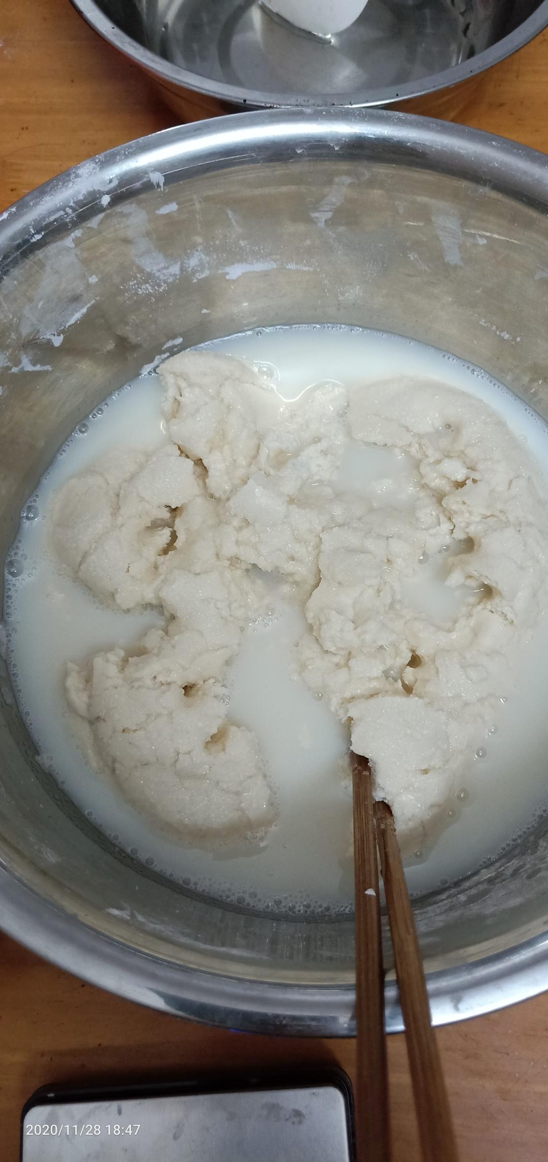 纯奶手撕吐司的做法 步骤1