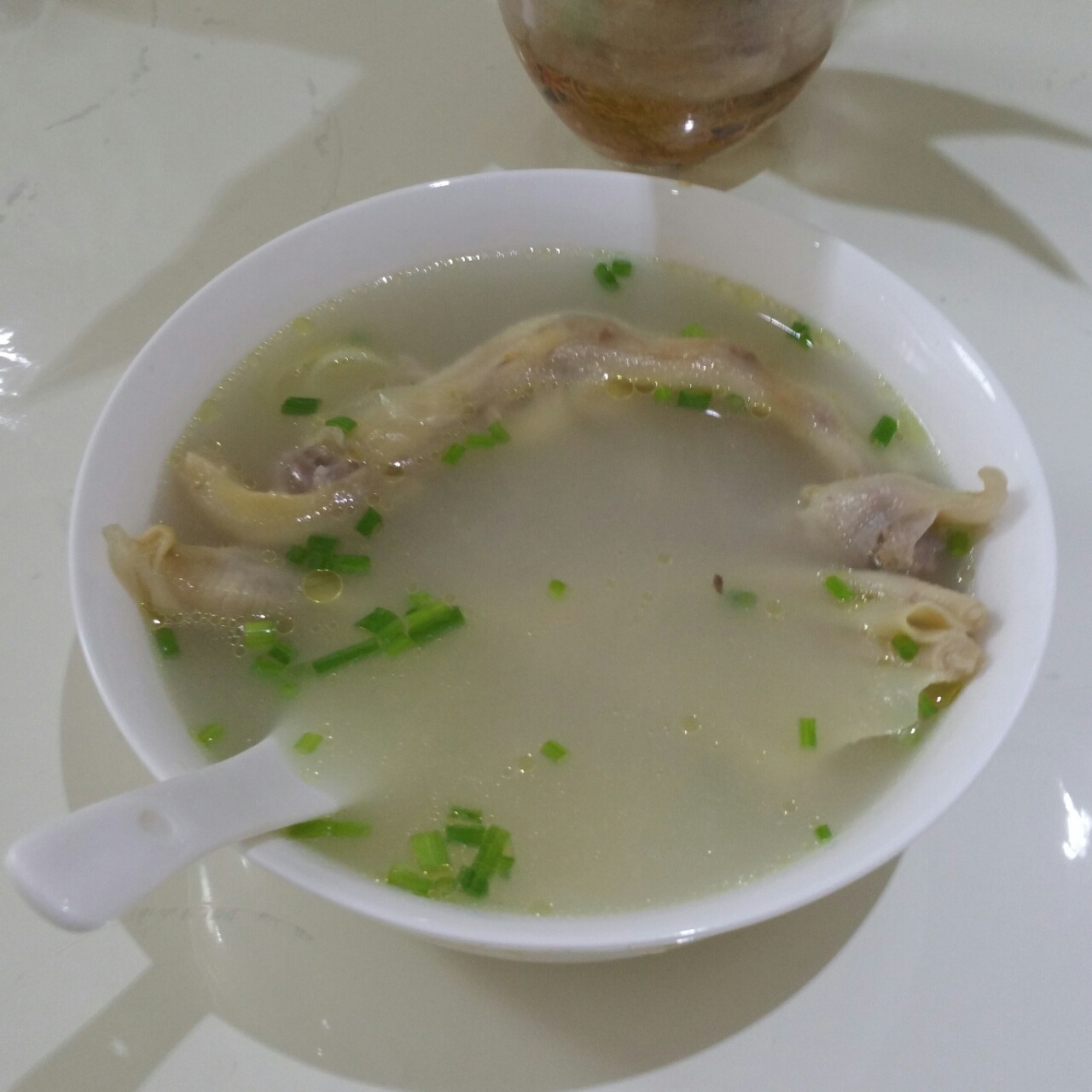 苦茭鸭掌汤