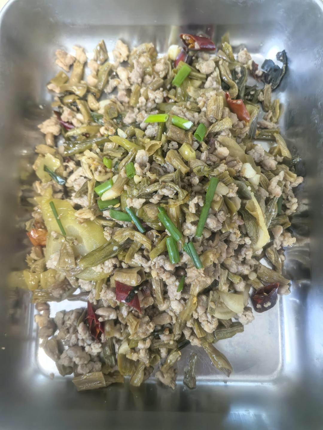 酸豆角肉沫