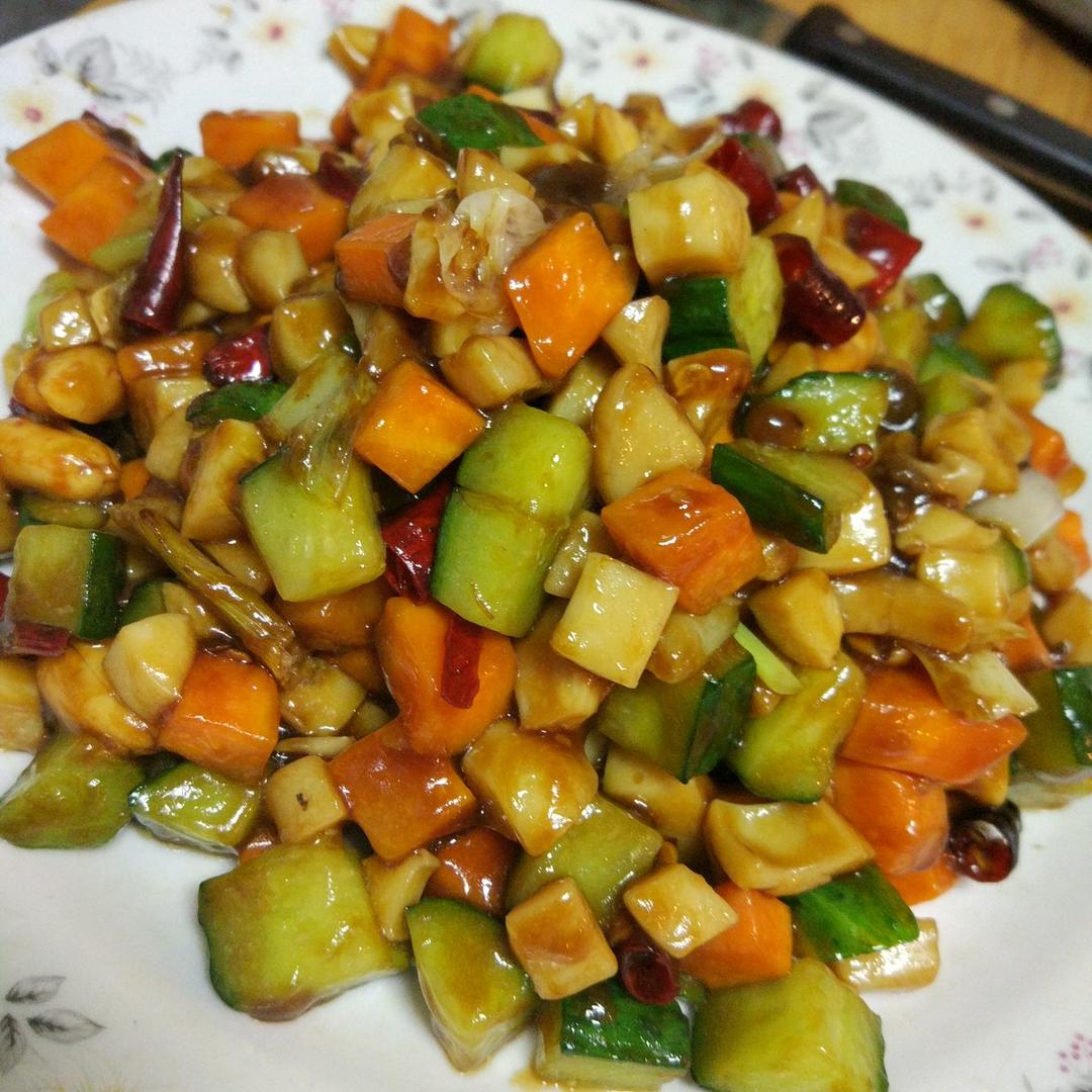 宫保杏鲍菇——比肉还美味哦