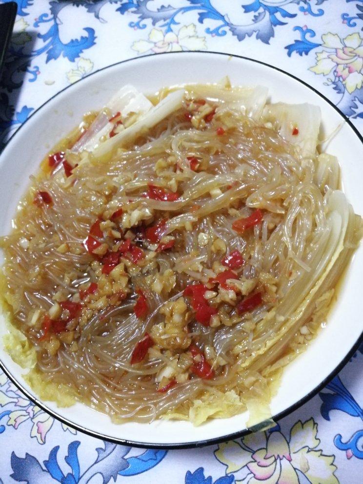 蒜蓉粉丝蒸娃娃菜