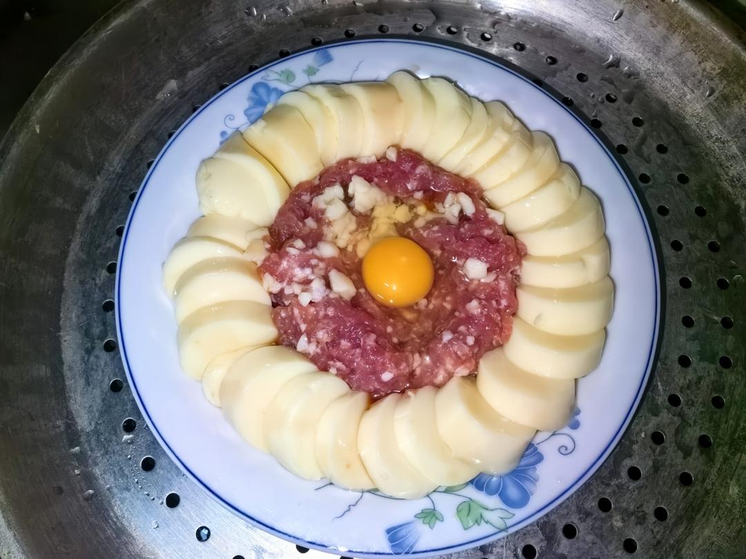 日本豆腐蒸肉沫
