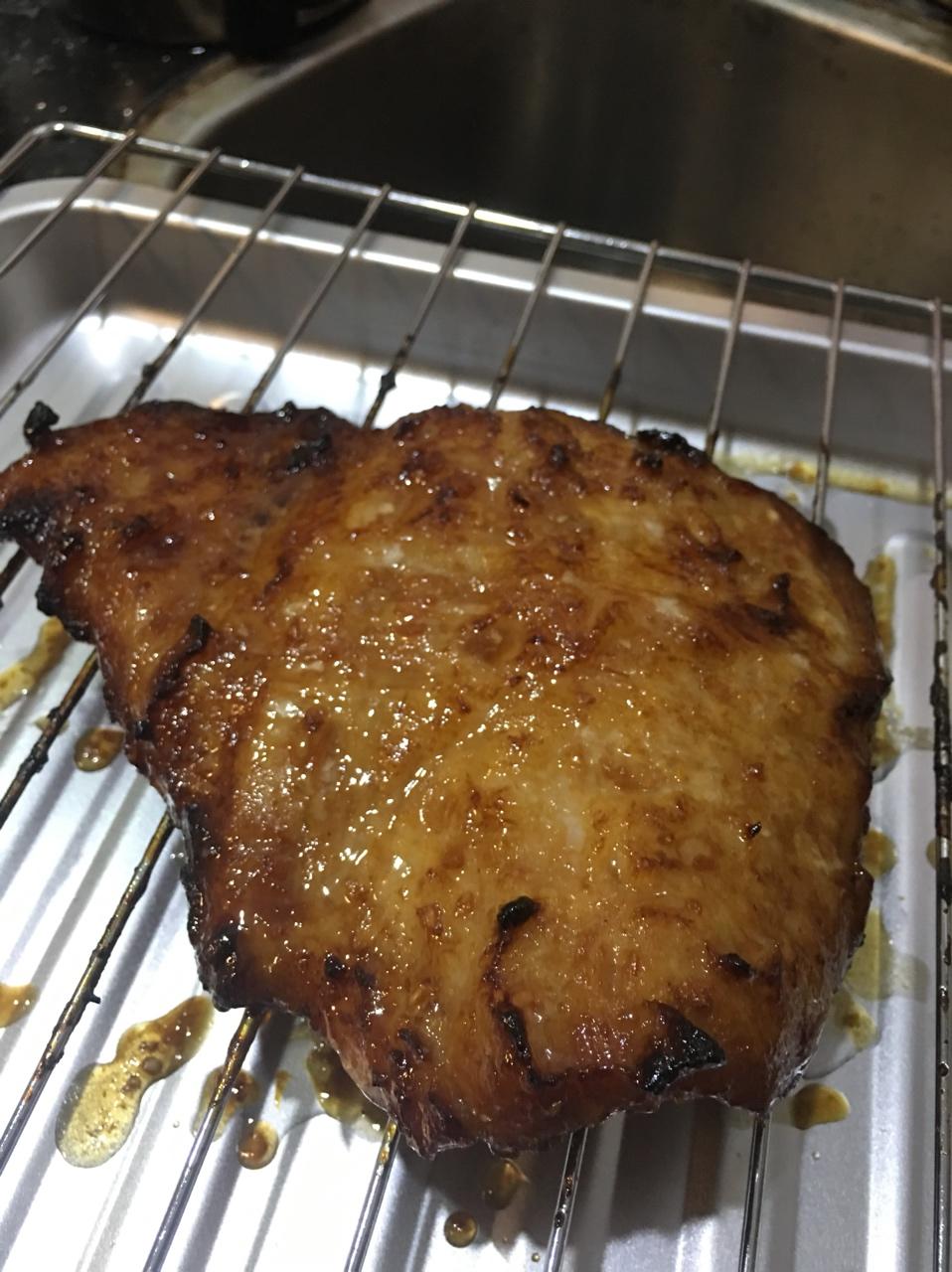 烤猪颈肉（烤箱版）