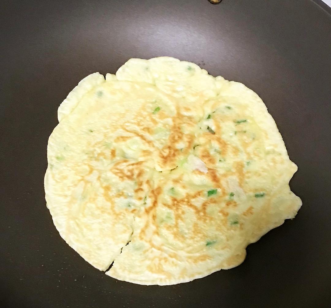 香葱鸡蛋饼