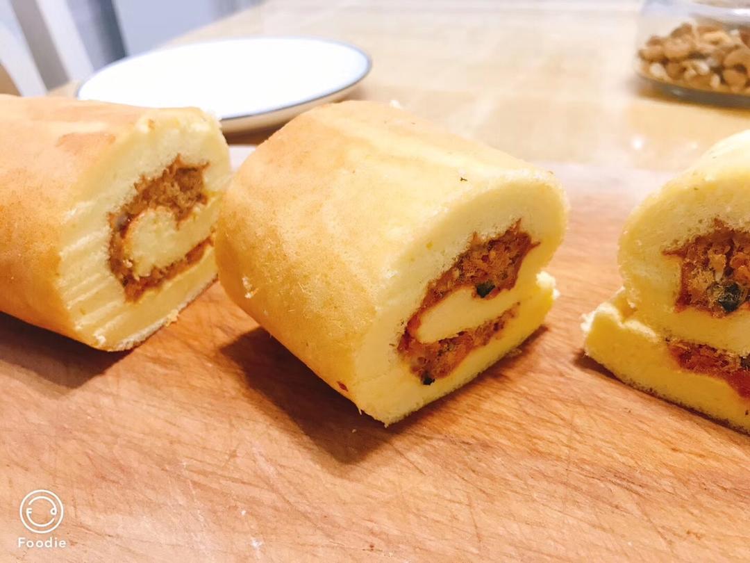 网红肉松蛋糕卷