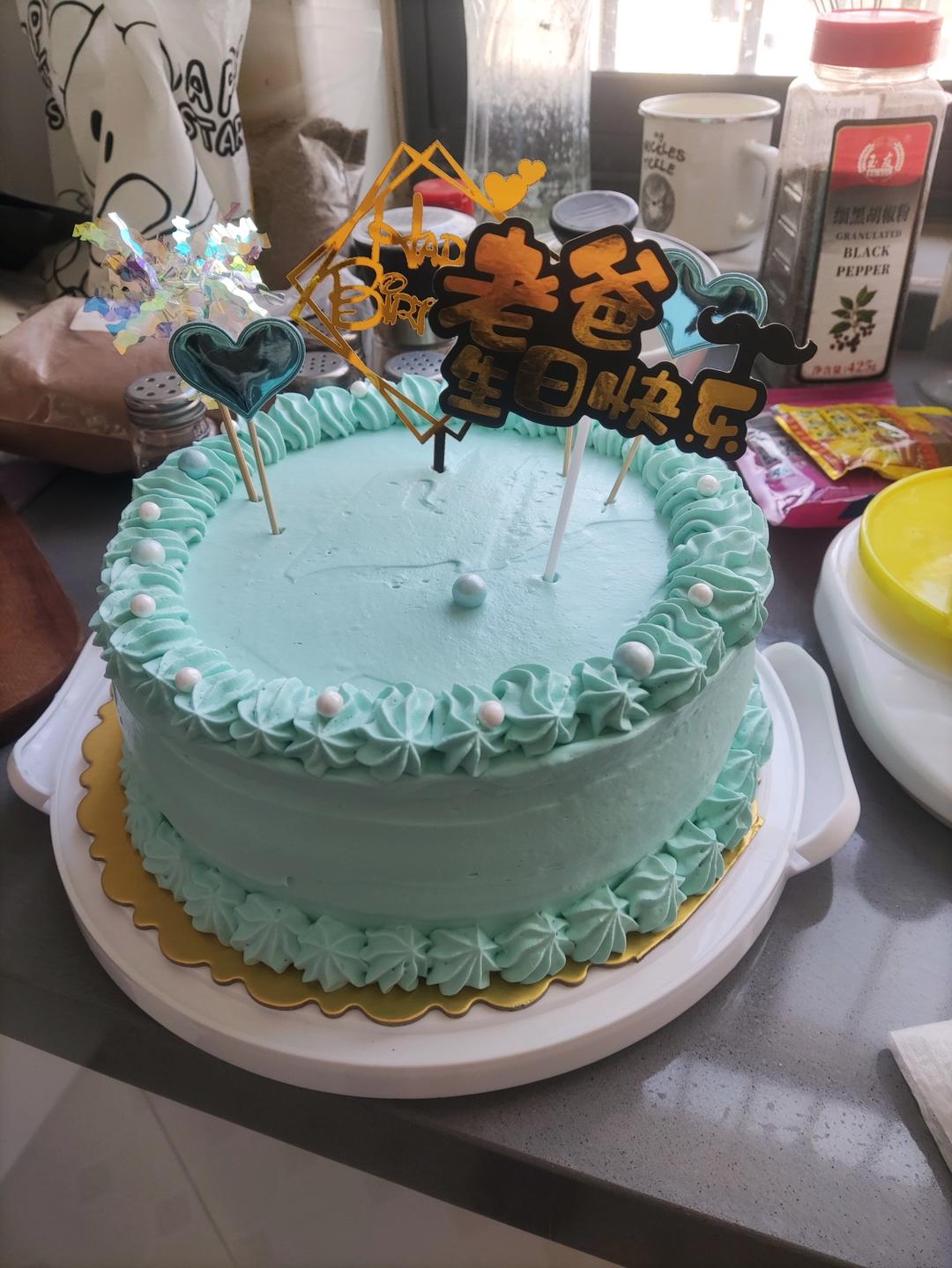 小清新生日蛋糕