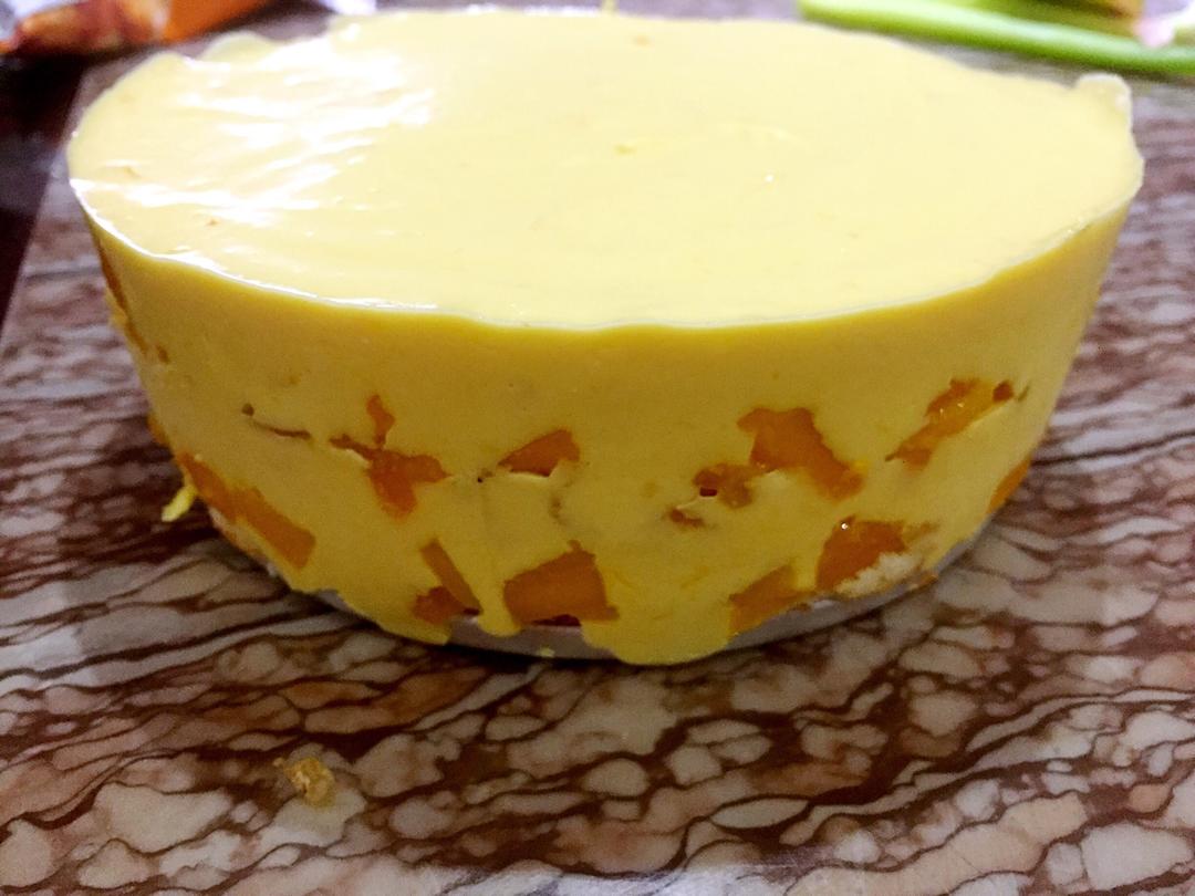 【视频】芒果慕斯（6寸） | 含镜面果胶配方