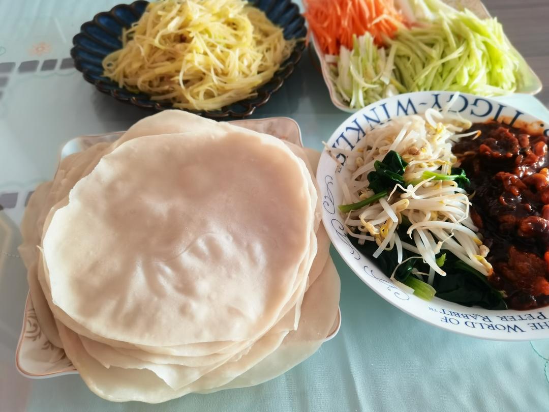 【春天在哪里】家庭快手春饼及配菜