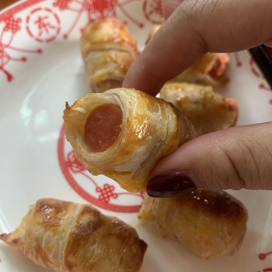火腿一口酥，不揉面不开酥的快手零食
