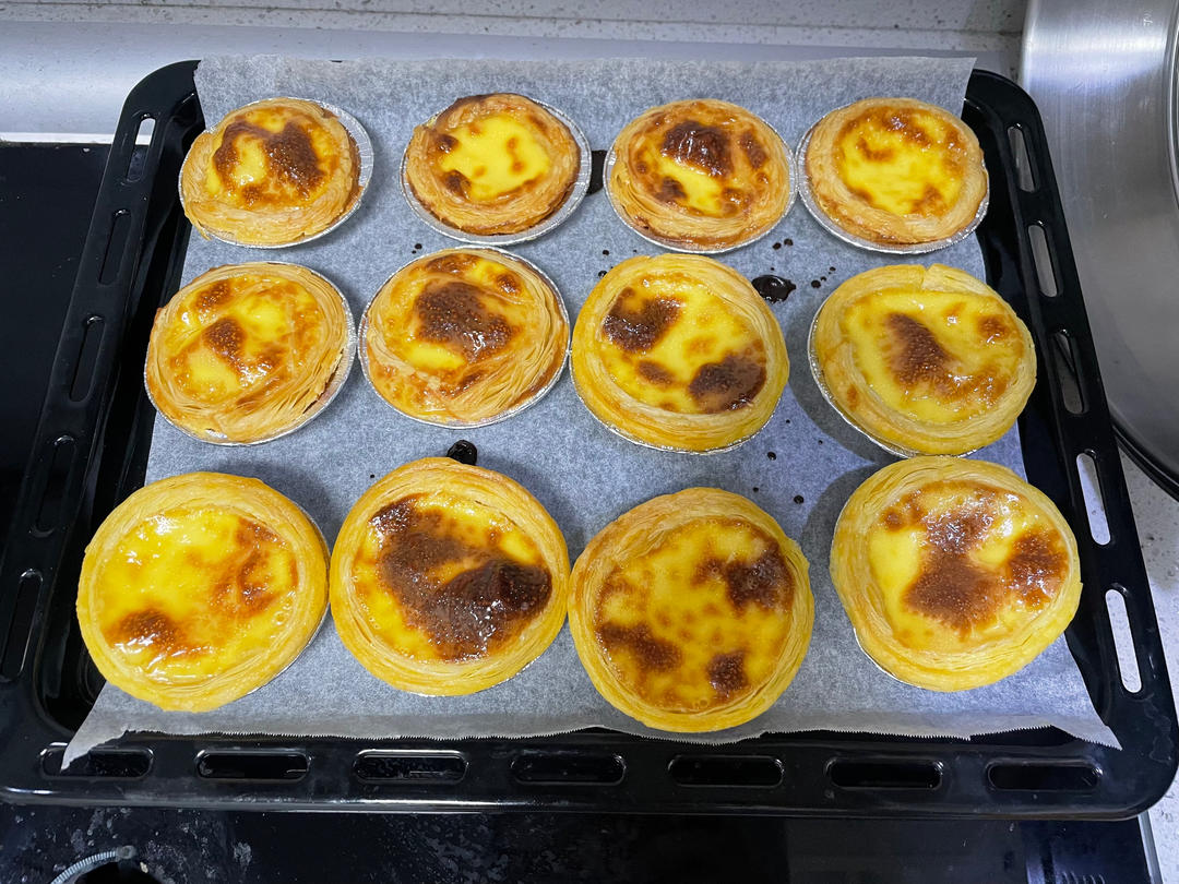 超嫩滑的葡式蛋挞(全蛋版)新手友好『秒杀KFC』