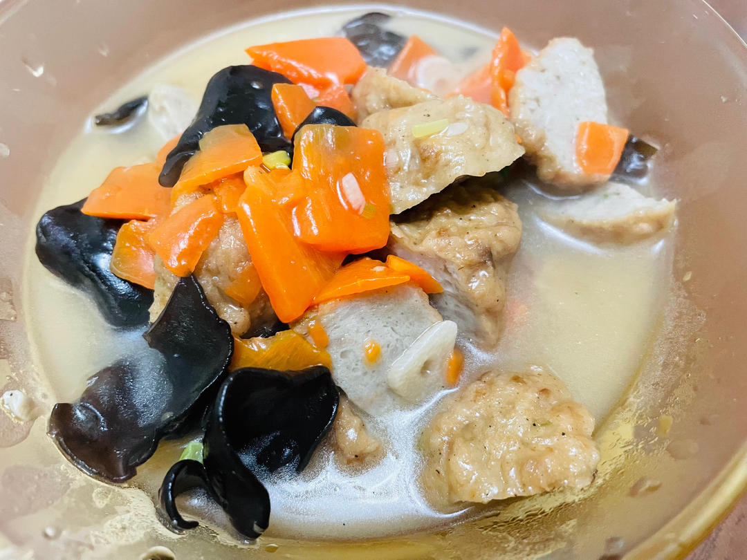 素烧肉圆子（家庭易学）