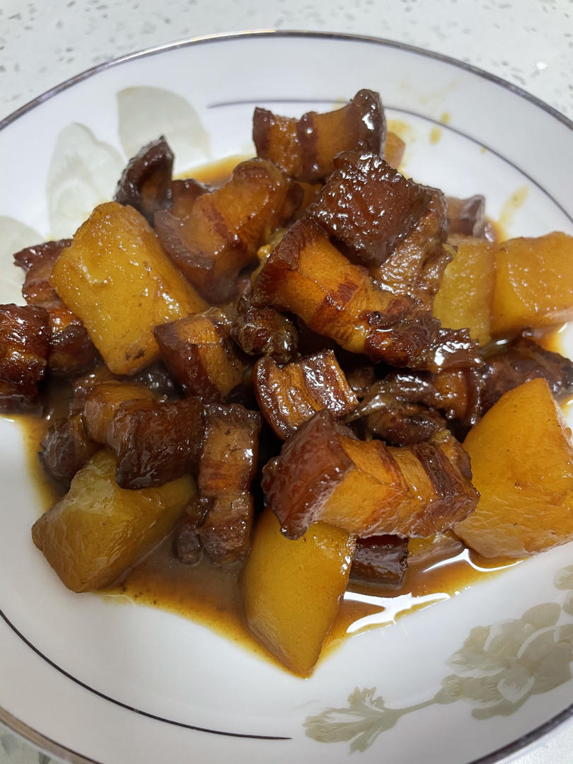 不焯水不放油的家常红烧肉