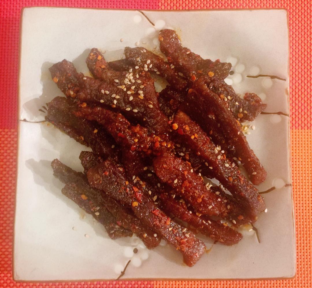 【麻辣牛肉干】