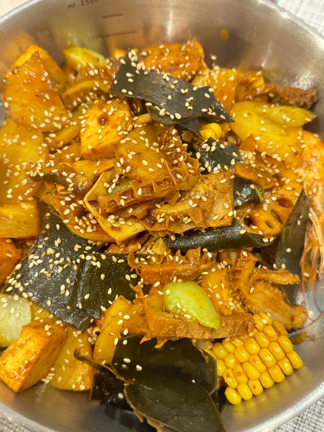 家庭聚会被赞爆的～麻辣香锅 今天这道菜太给撑场面了