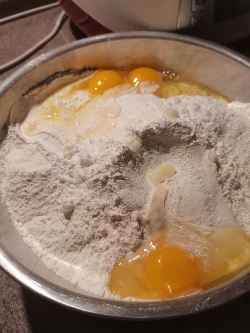 纯奶手撕吐司的做法 步骤1