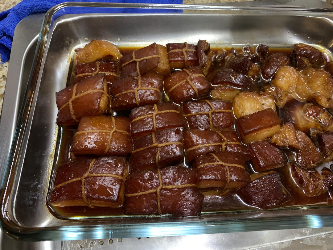 如何炖出不腻的东坡肉--酒店做法及家庭做法