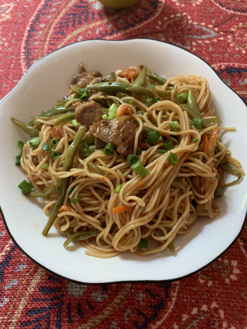 豆角焖面