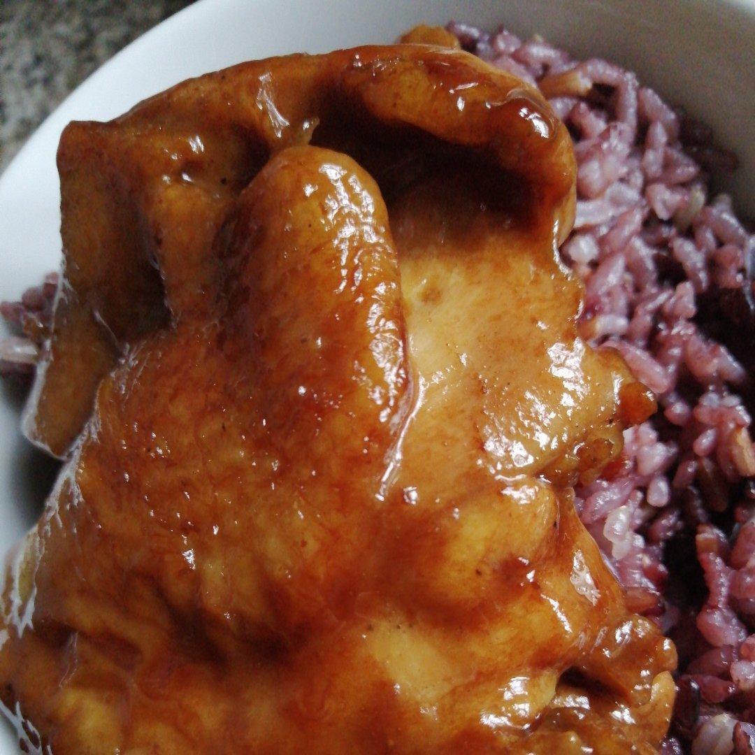 照烧鸡腿饭