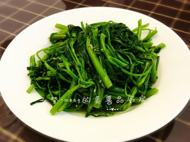 【清炒通心菜的做法步骤图,清炒通心菜怎么做好吃】梦梦的美善品厨房_下厨房