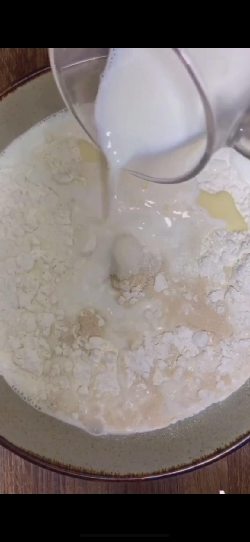 纯奶手撕吐司的做法 步骤1