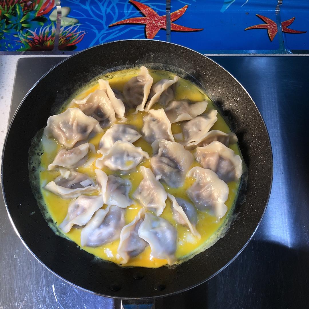 懒人快手抱蛋煎饺