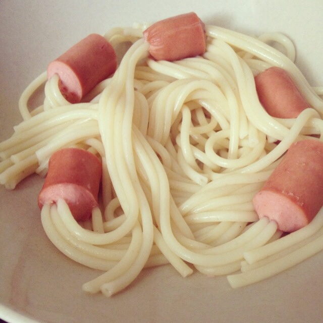 无节操穿肠意面