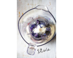 蔓越莓紫土豆发糕（伊莱特能量土锅）的做法 步骤4