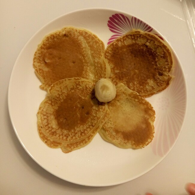 香蕉牛奶小煎饼