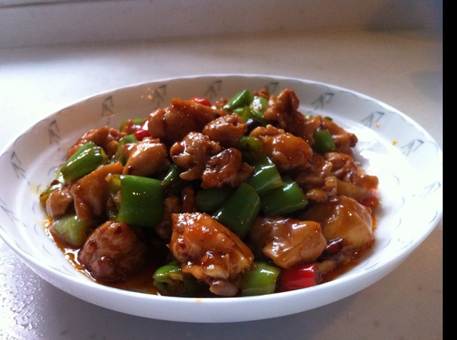 豉椒滑鸡片