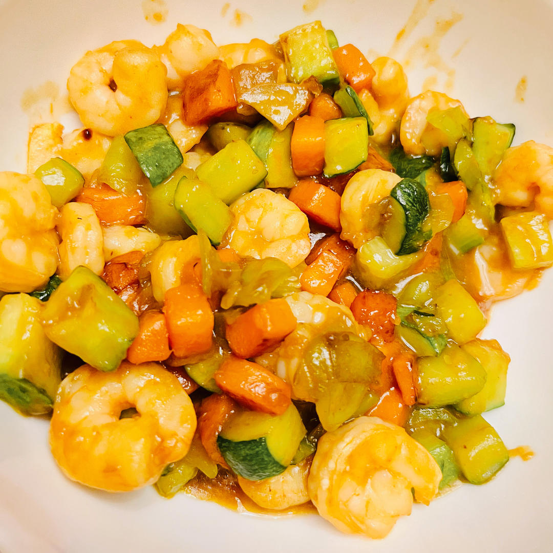 鲜嫩的宫保虾仁🍤