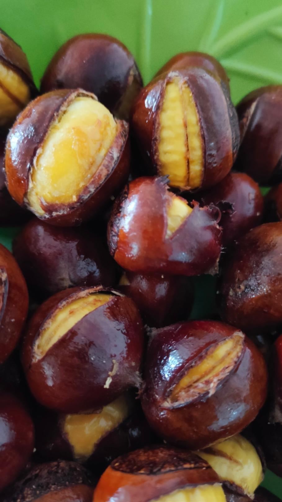 （超好剥壳！）空气炸锅蜂蜜板栗——美味停不下来