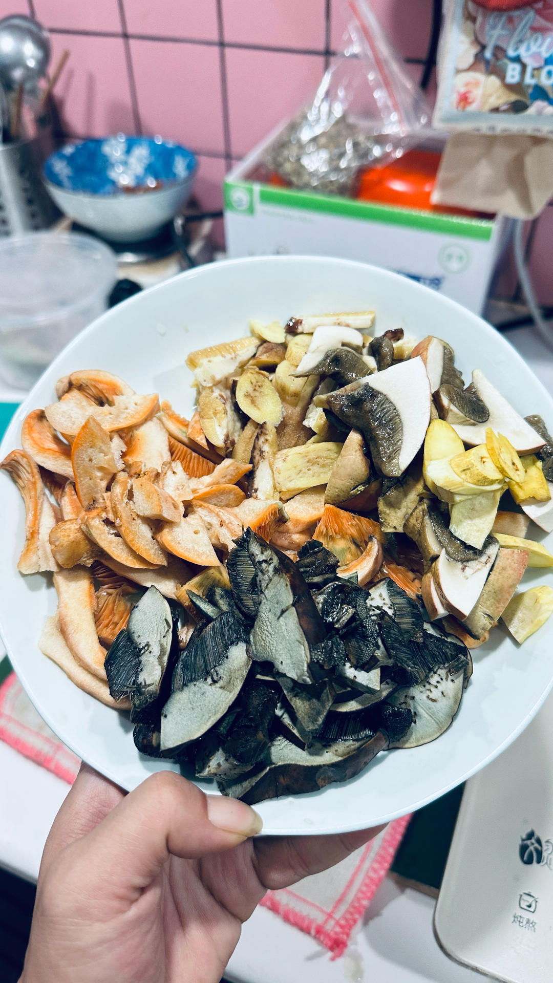 野生菌焖饭（见手青）