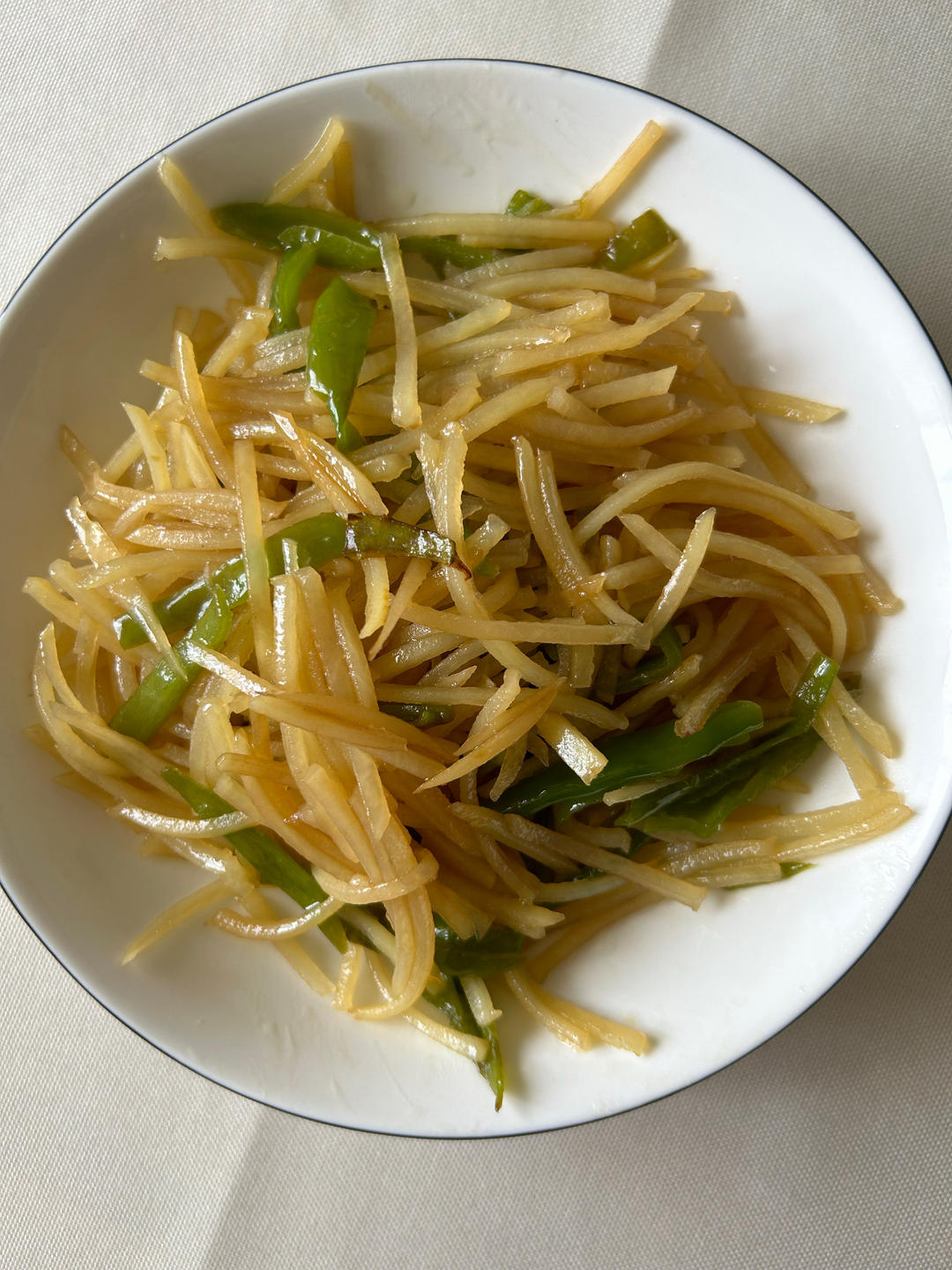 酸辣土豆丝的家常做法 超级下饭