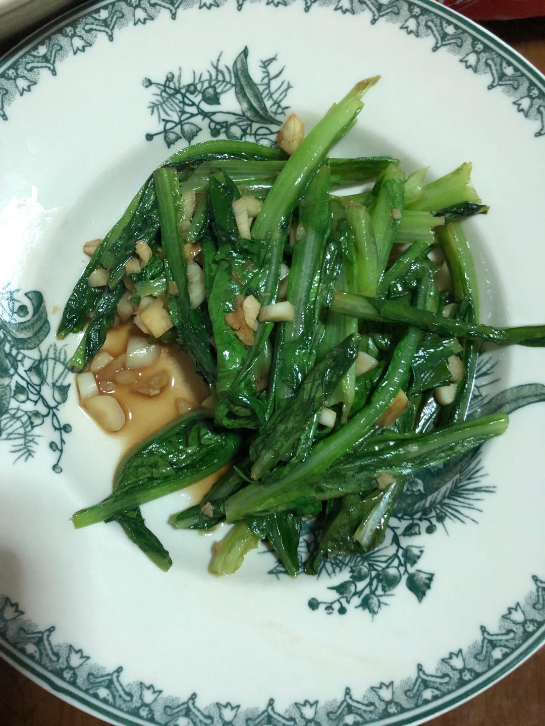 蒜蓉油麦菜（蚝油）