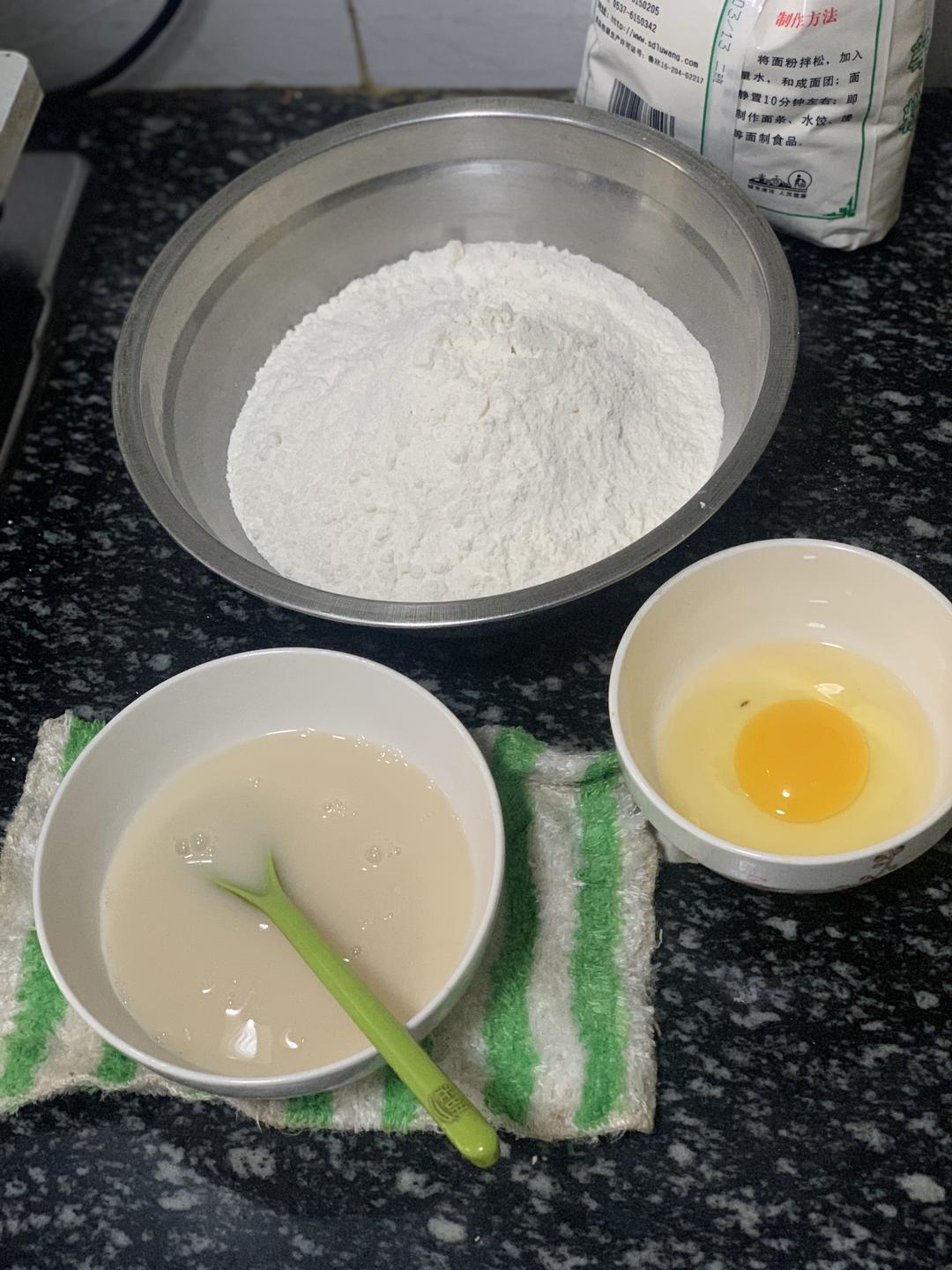 纯奶手撕吐司的做法 步骤1