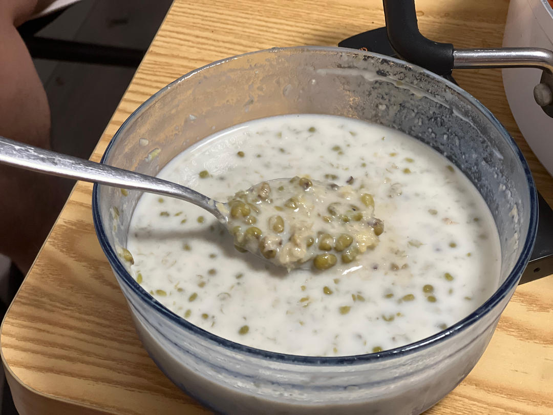 绿豆沙牛乳（奶粉版）