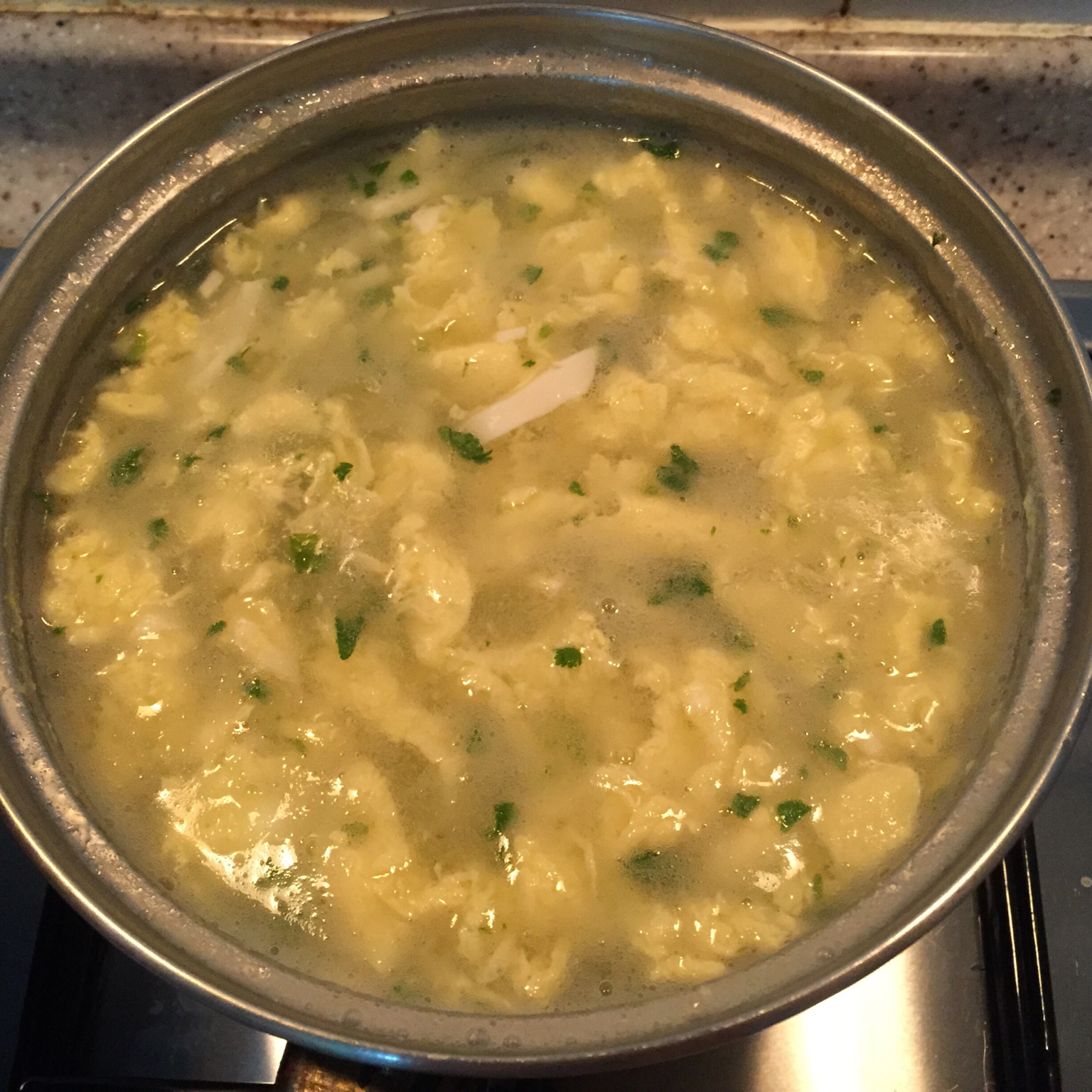 香菜豆腐羹