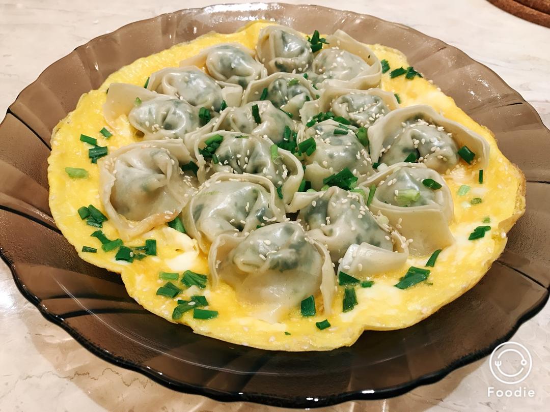 抱蛋煎馄饨