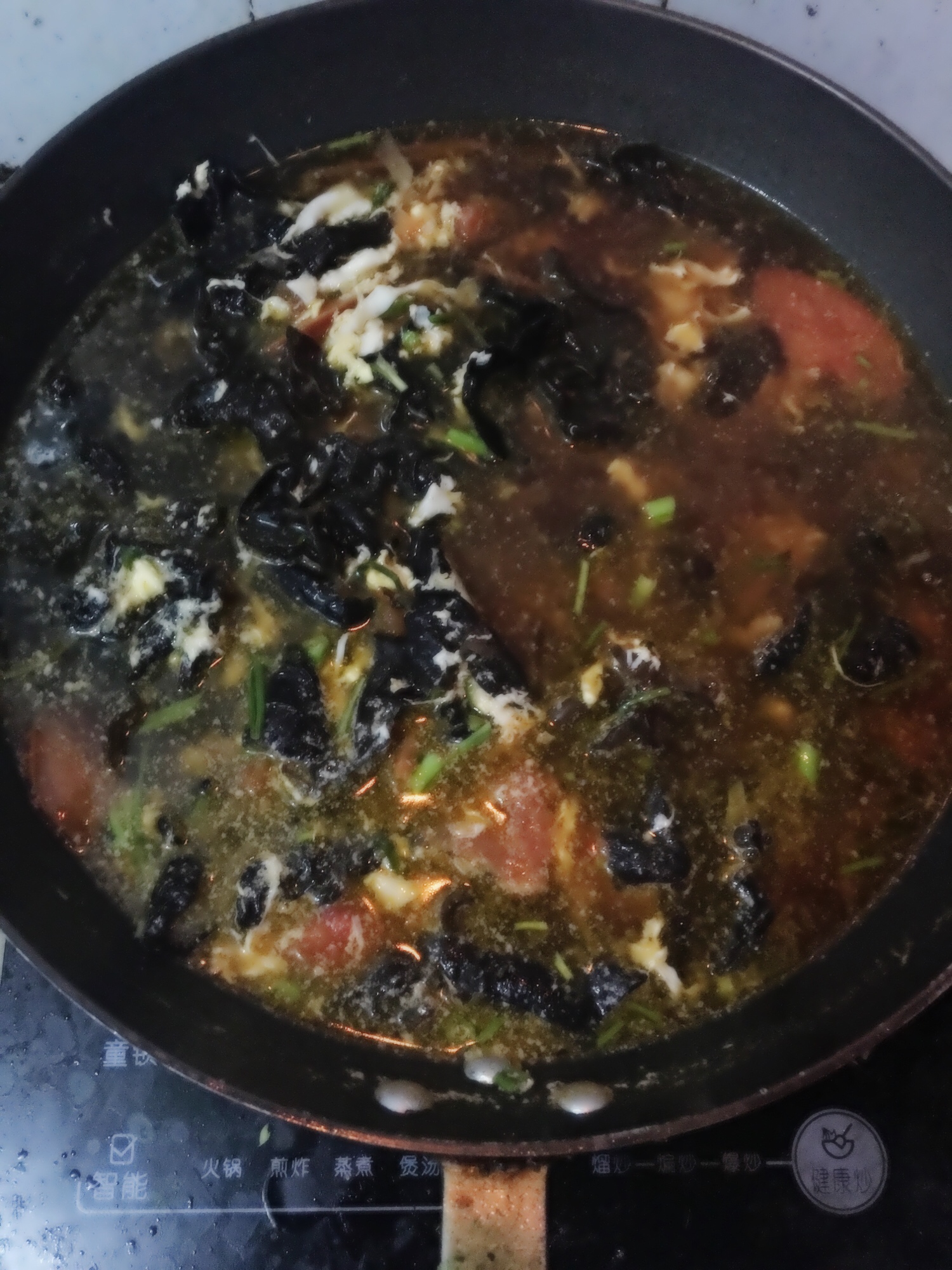 西红柿海米汤