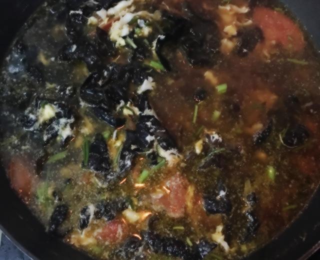 西红柿海米汤