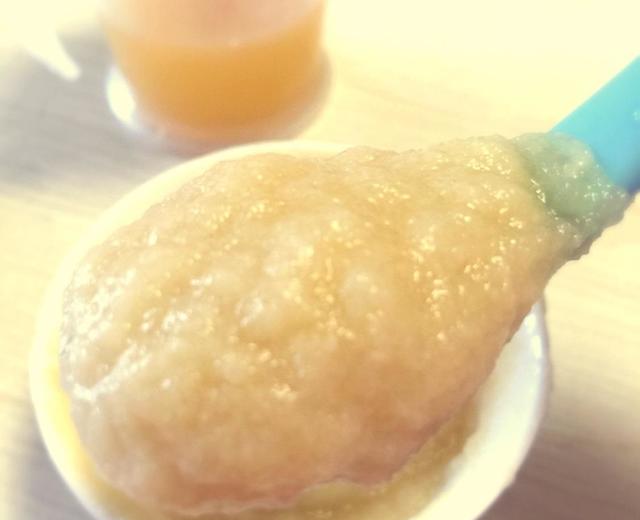 苹果米糊和苹果水6＋婴儿辅食的做法