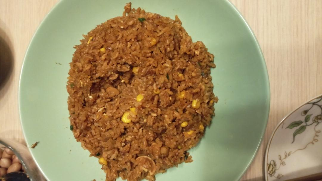 酱油素炒饭