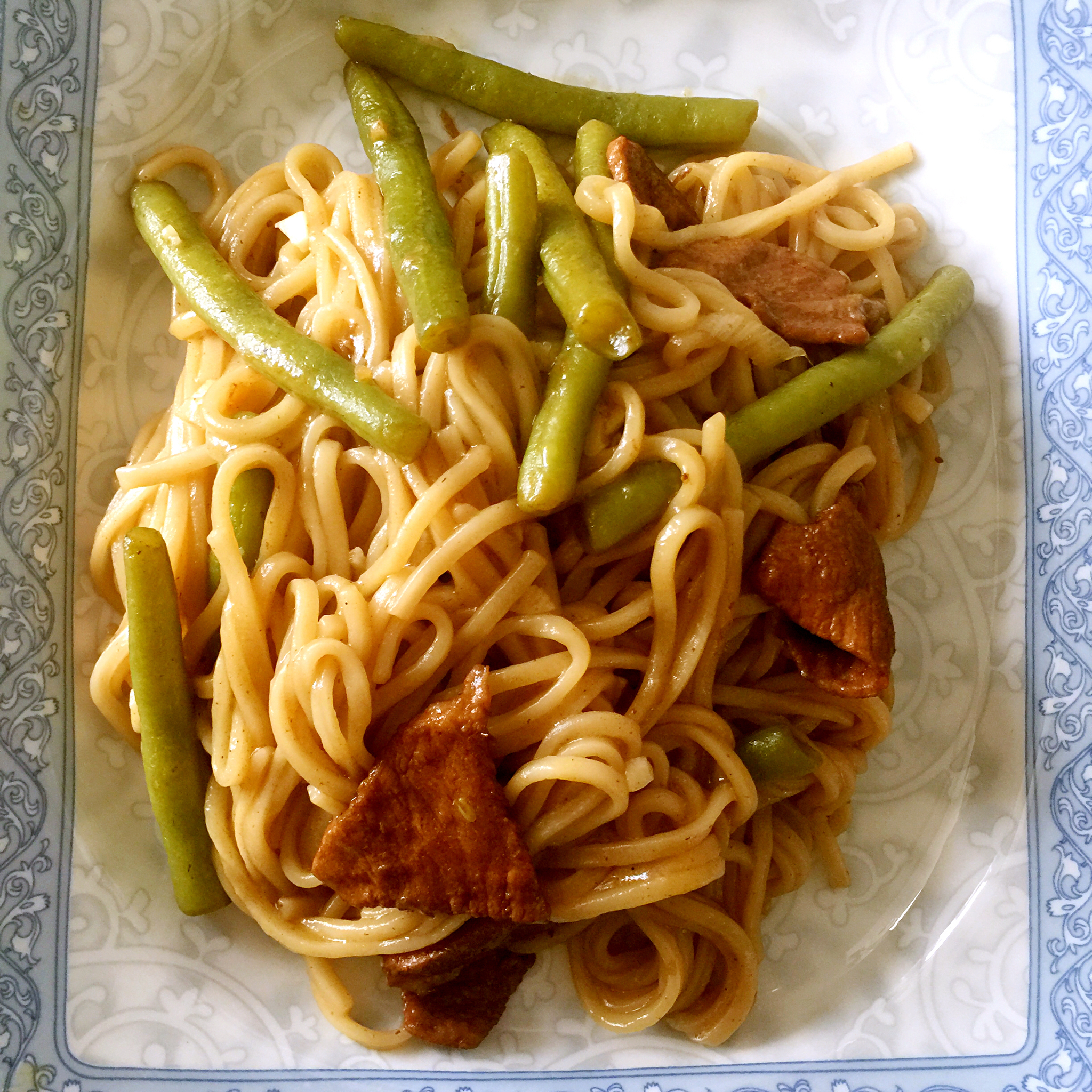 豆角焖面