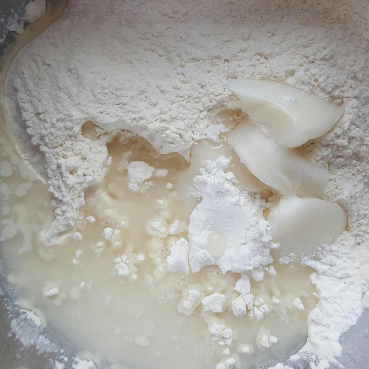 蛋黄酥~紫薯、抹茶、原味~花好月圆，中秋快乐~内附一次做六色蛋黄酥方法~