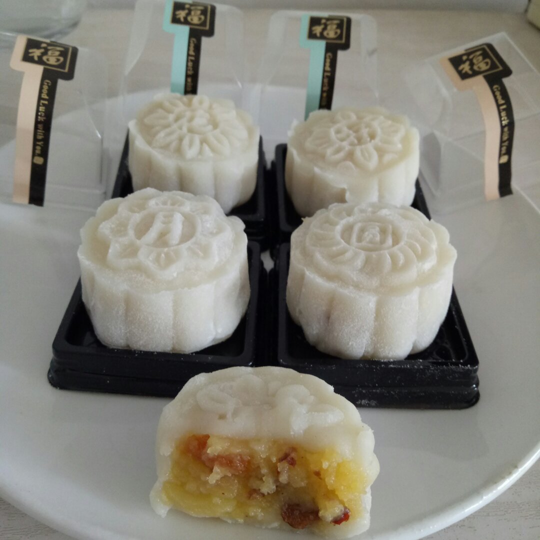 《Tinrry下午茶》冰皮月饼（奶黄馅）