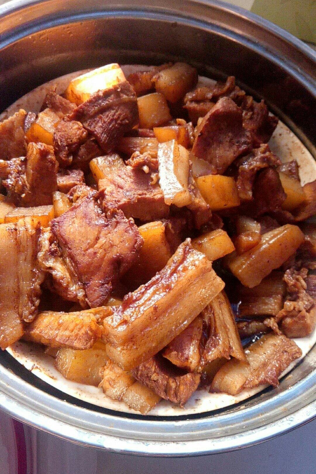 酱油蒸肉