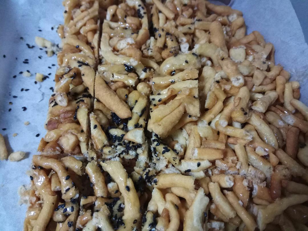 松软的鸡蛋沙琪玛