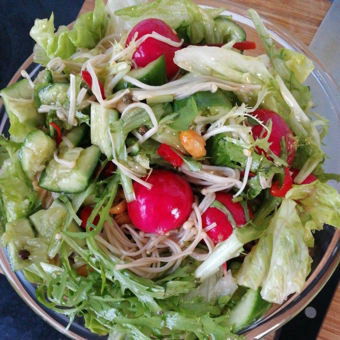 珺妈小洁做的大拌菜